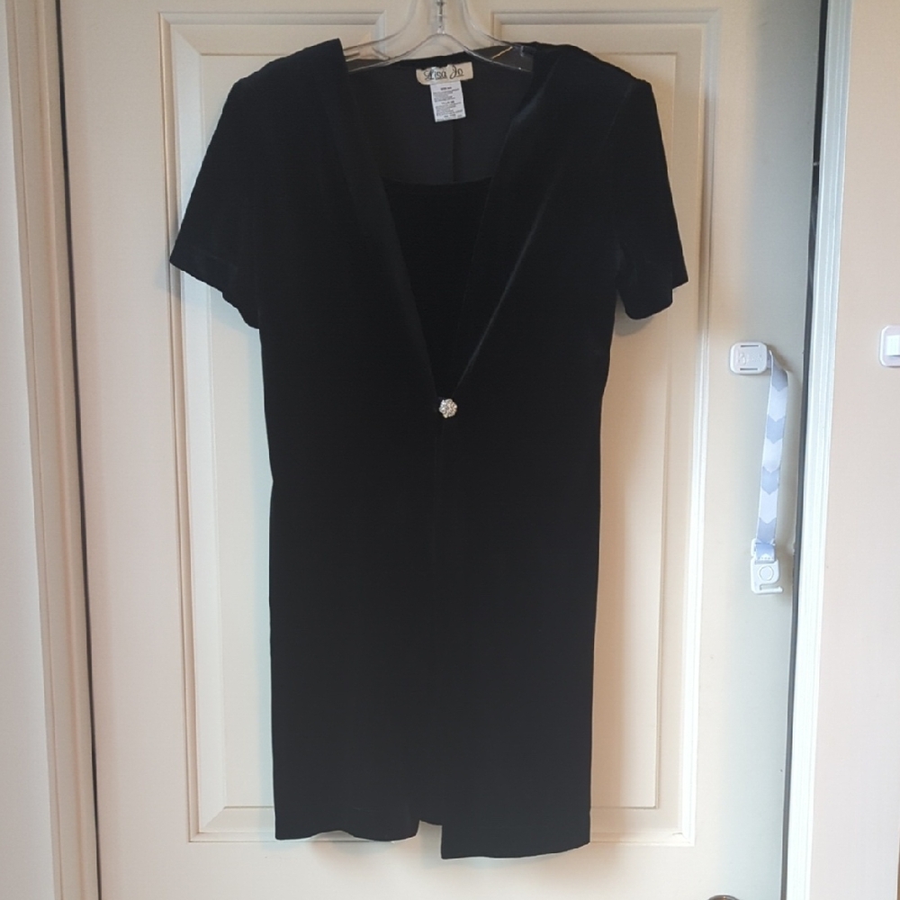 Vintage Velour Dress